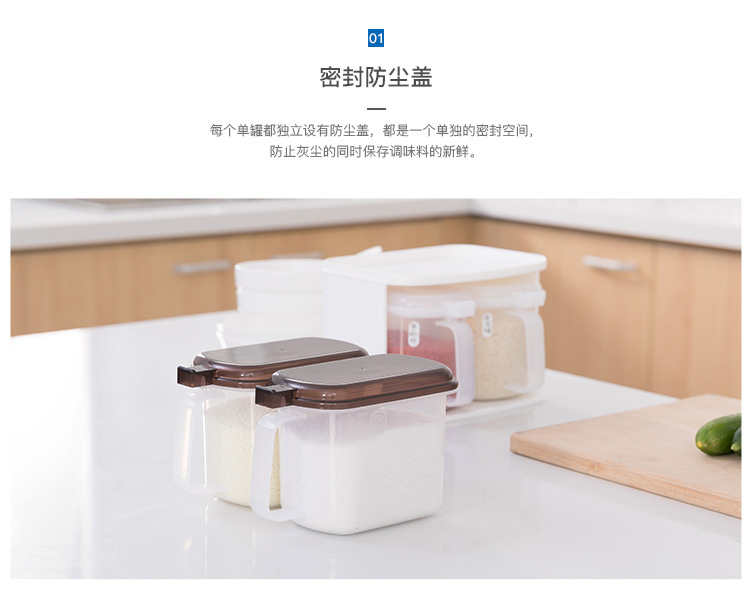Kệ nhựa đựng hộp gia vị Inomata 2 màu - Hàng nội địa Nhật Bản