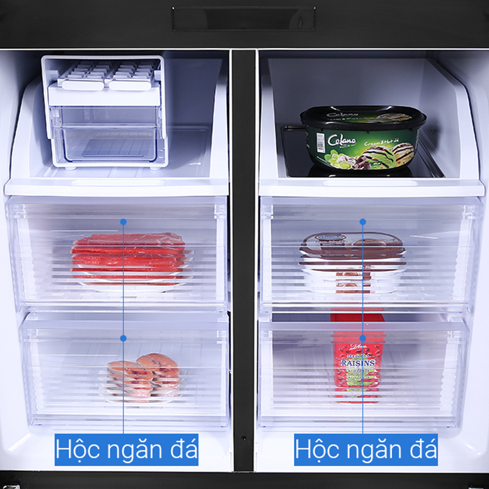 Tủ lạnh Sharp Inverter 525 lít SJ-FXP600VG-BK - Chỉ giao Hà Nội