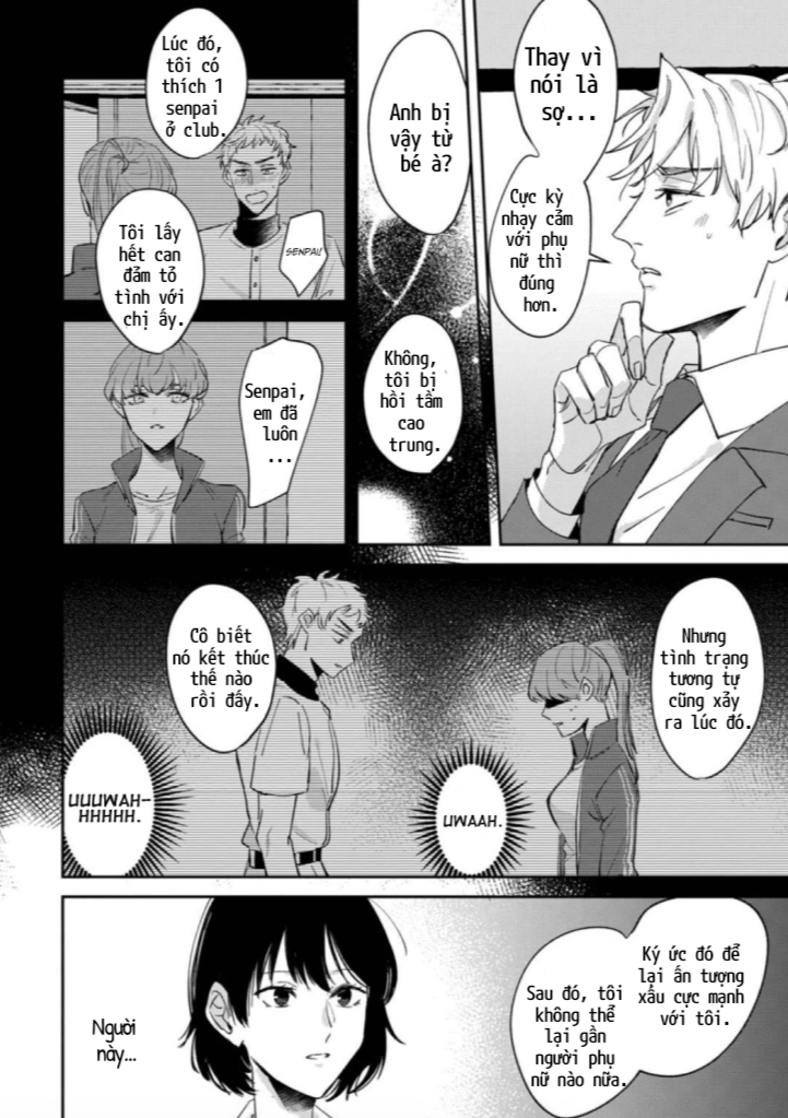 tôi không thể chỉ biết yêu thôi - cấp trên hay soi mói và cấp dưới nghiện mùi chapter 1 18