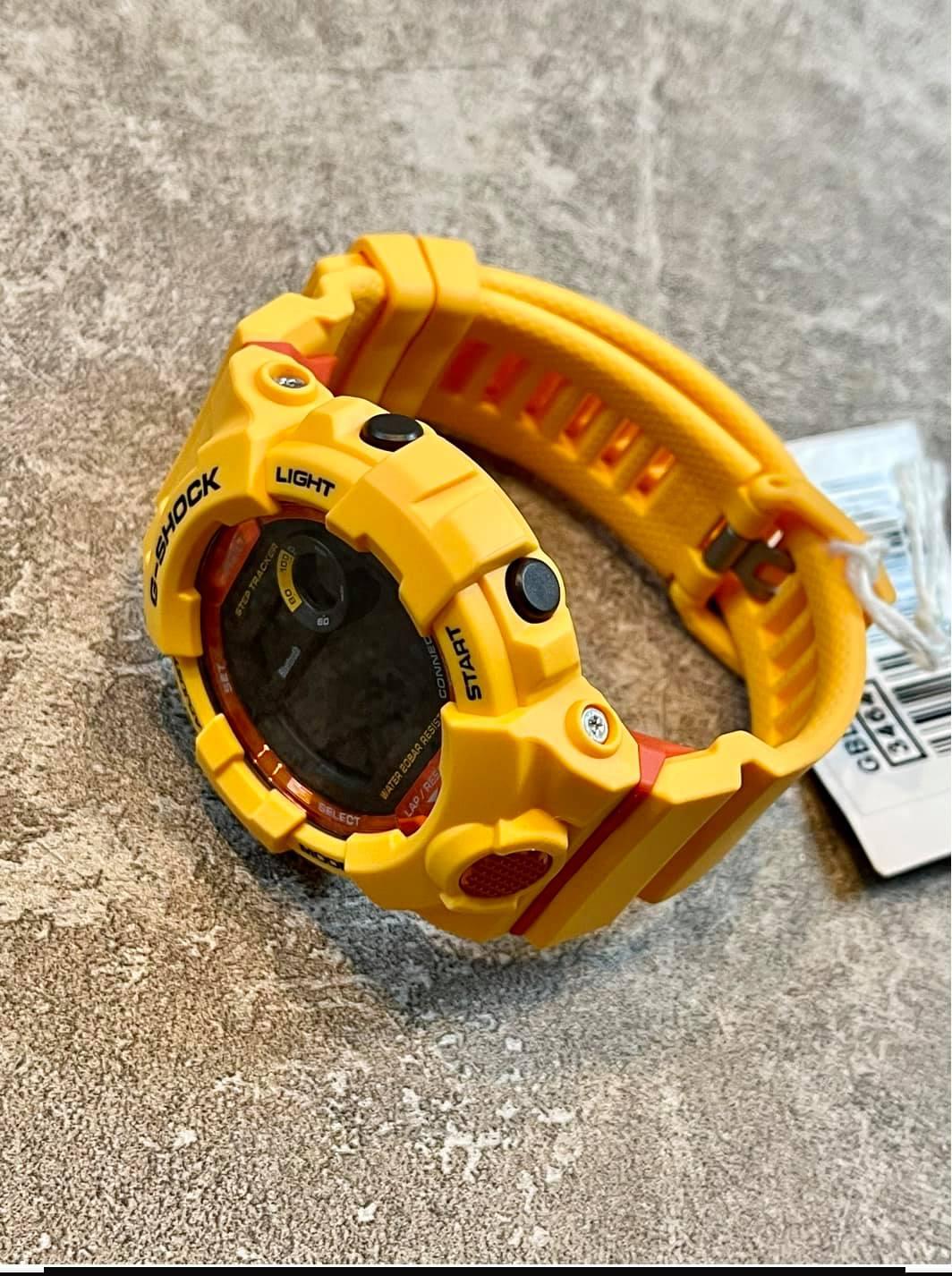 Đồng Hồ Nam Dây Nhựa Casio G-Shock GBD-800-4DR Bluetooth - Đếm bước chân - Đo lượng Kcalo đã đốt | GBD-800-4 G'Squad Step Tracker