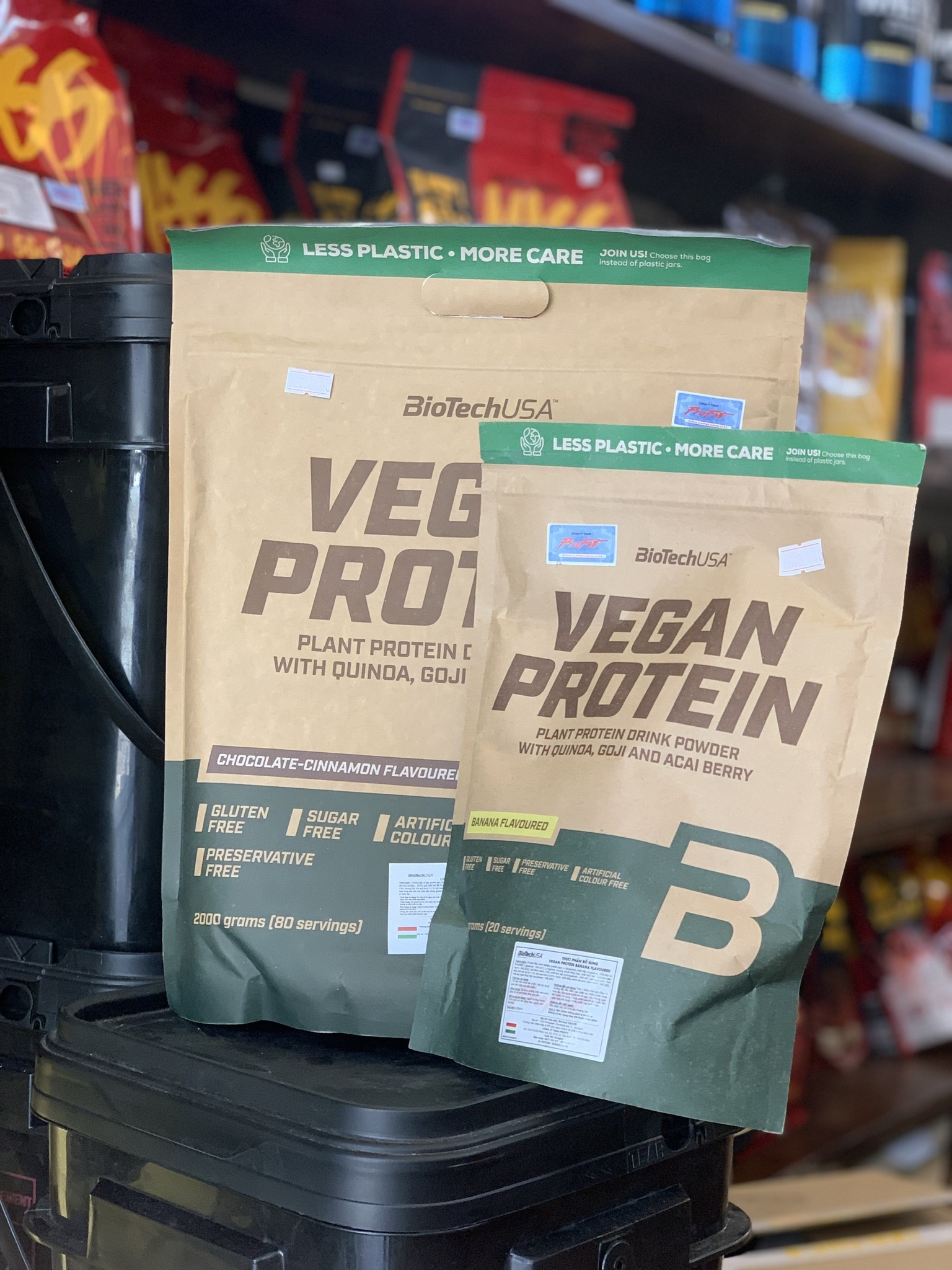 Protein Thực Vật – Vegan Protein BiotechUSA Túi 500g