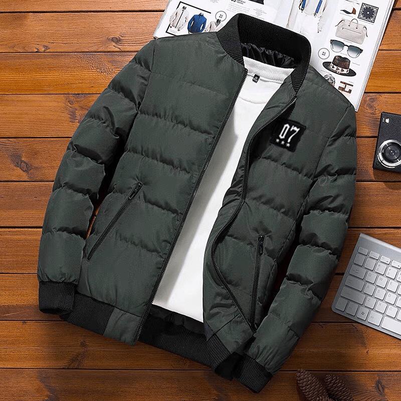 Áo phao nam bomber 07 chằn bông 3 lớp dày ấm áp mùa đông thời trang hàn quốc , giữ ấm cơ thể THỜI TRANG NAM 1986