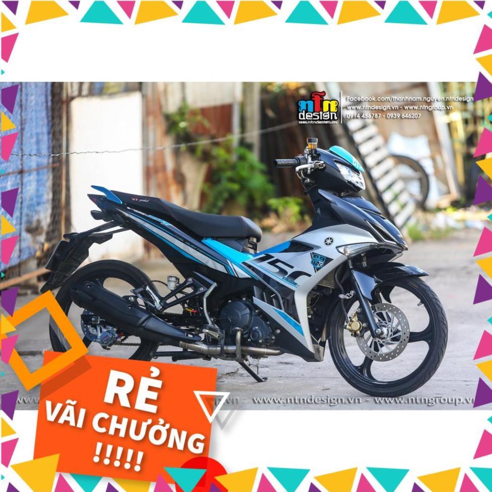 Tem Rời Exciter 150 Mẫu Y15ZR Bạc Xanh Đen