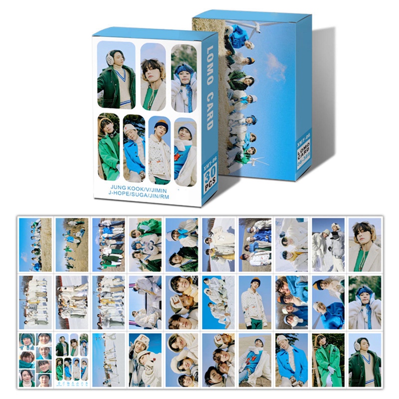 Lomo card BTS 30 thẻ ảnh