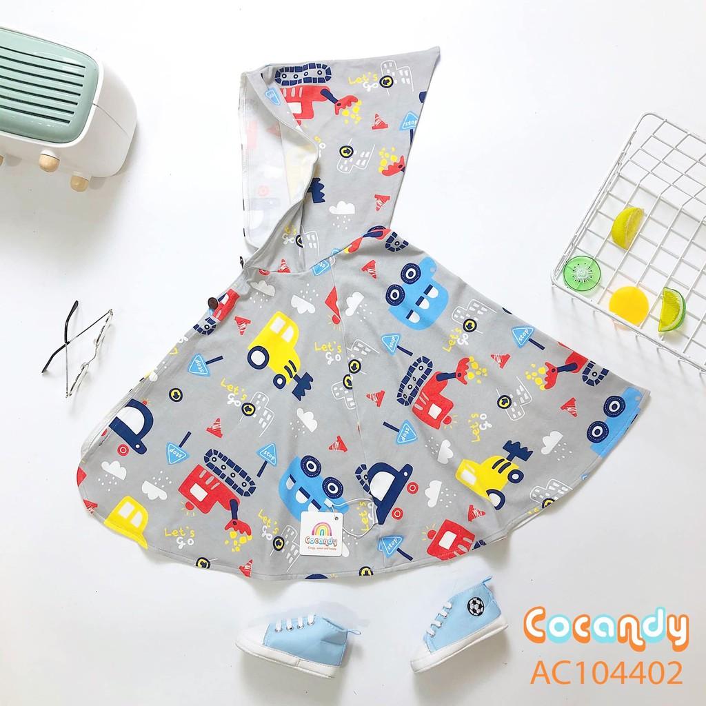 Áo choàng chống nắng gió COCANDY - chất liệu cotton hàn cao cấp AC10