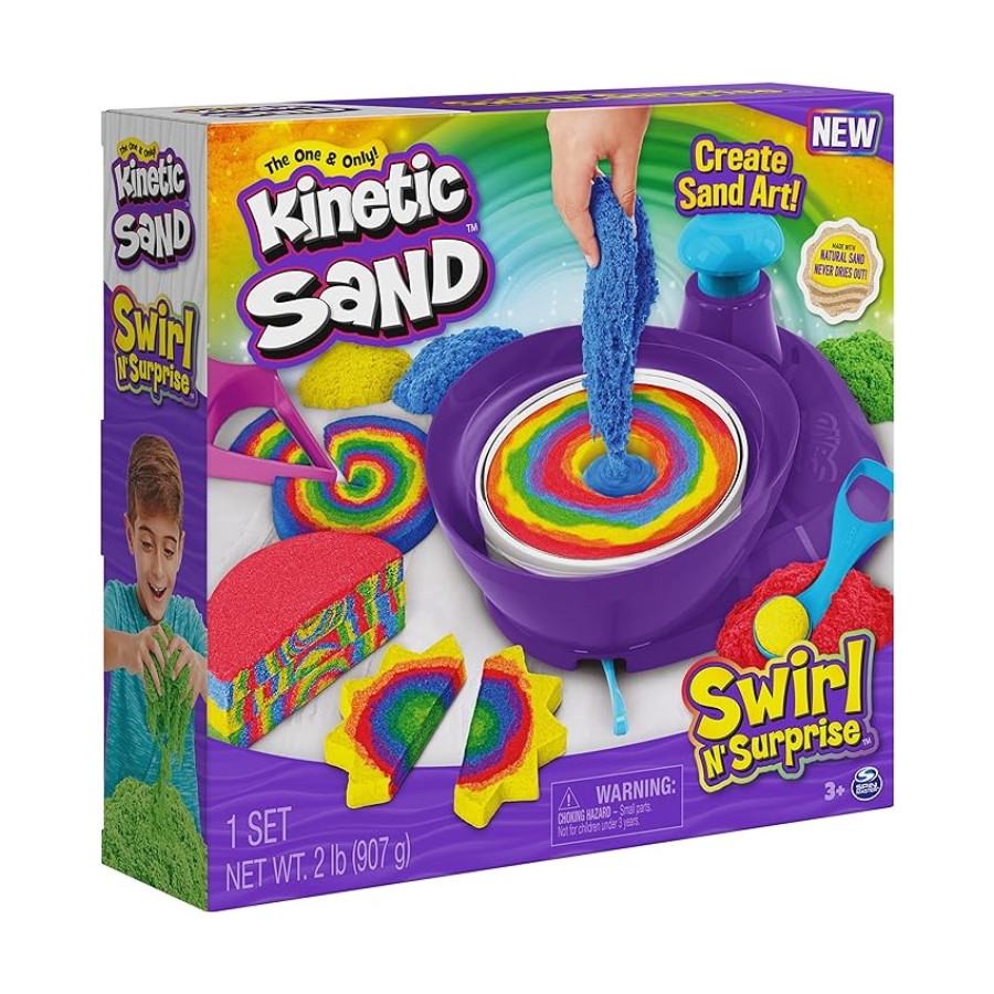 Đồ Chơi Cát Động Lực - Bộ Vòng Xoáy Bất Ngờ KINETIC SAND 6063931