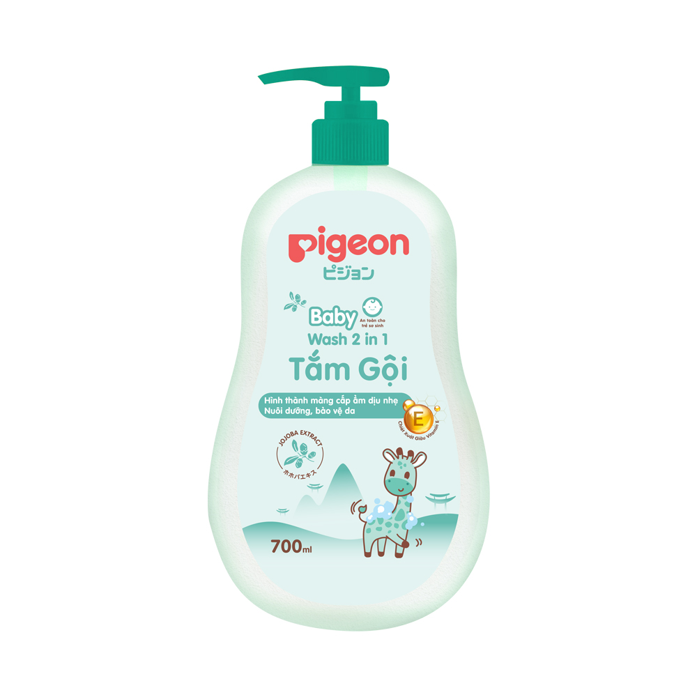 Tắm - Gội Pigeon 2 In 1 Chai 700ml