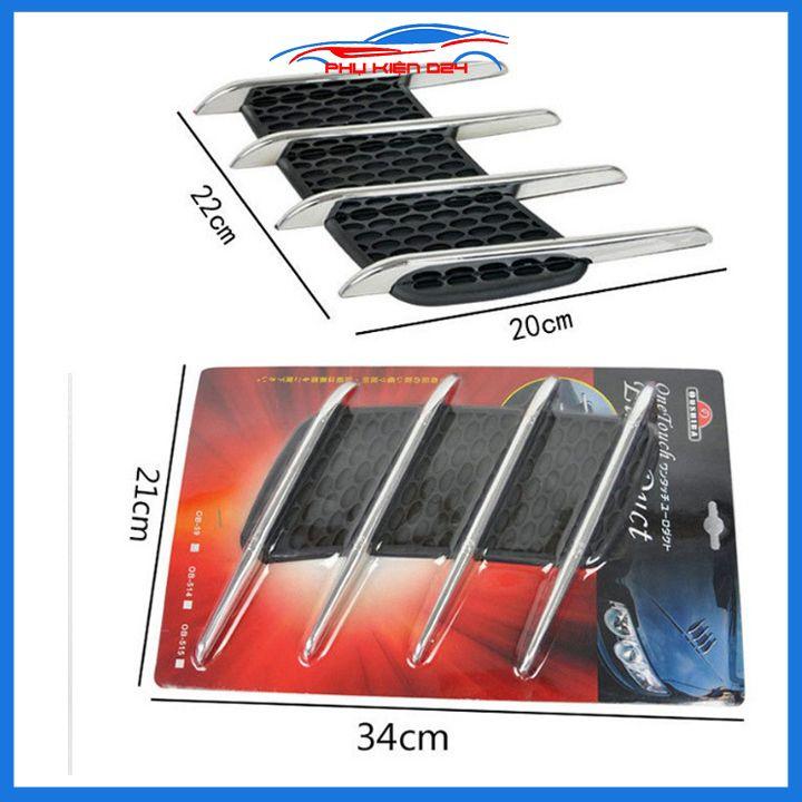 Ốp mang cá thể thao trang trí mô phỏng cửa hút gió trang trí bảo vệ thân xe