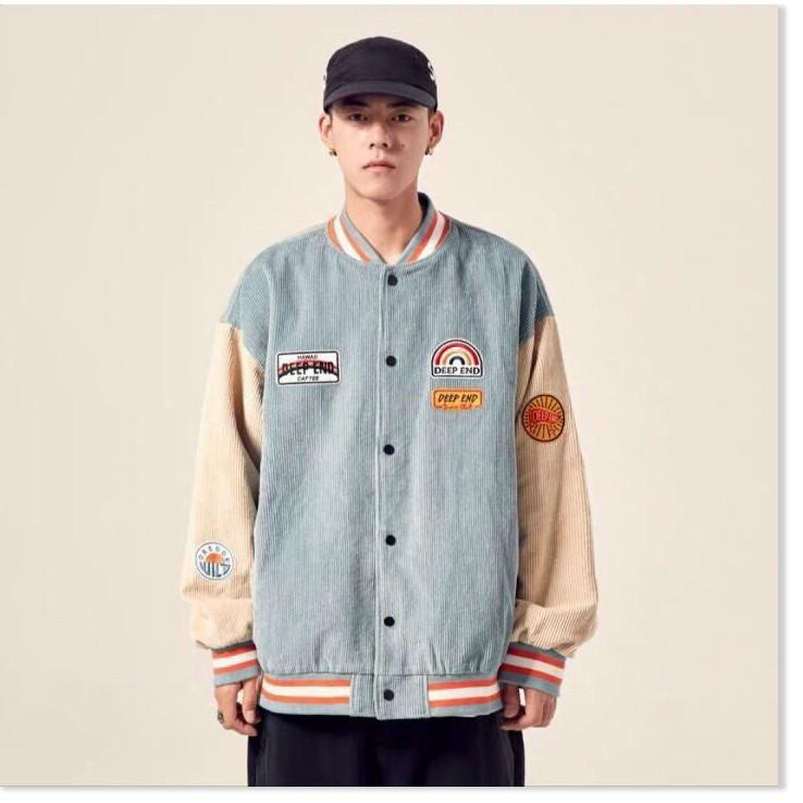 ÁO KHOÁC NHUNG NAM BOMBER UNISEX NHIỀU MÀU SÁC SINH ĐỌNG THỜI TRANG LANO STORE 99