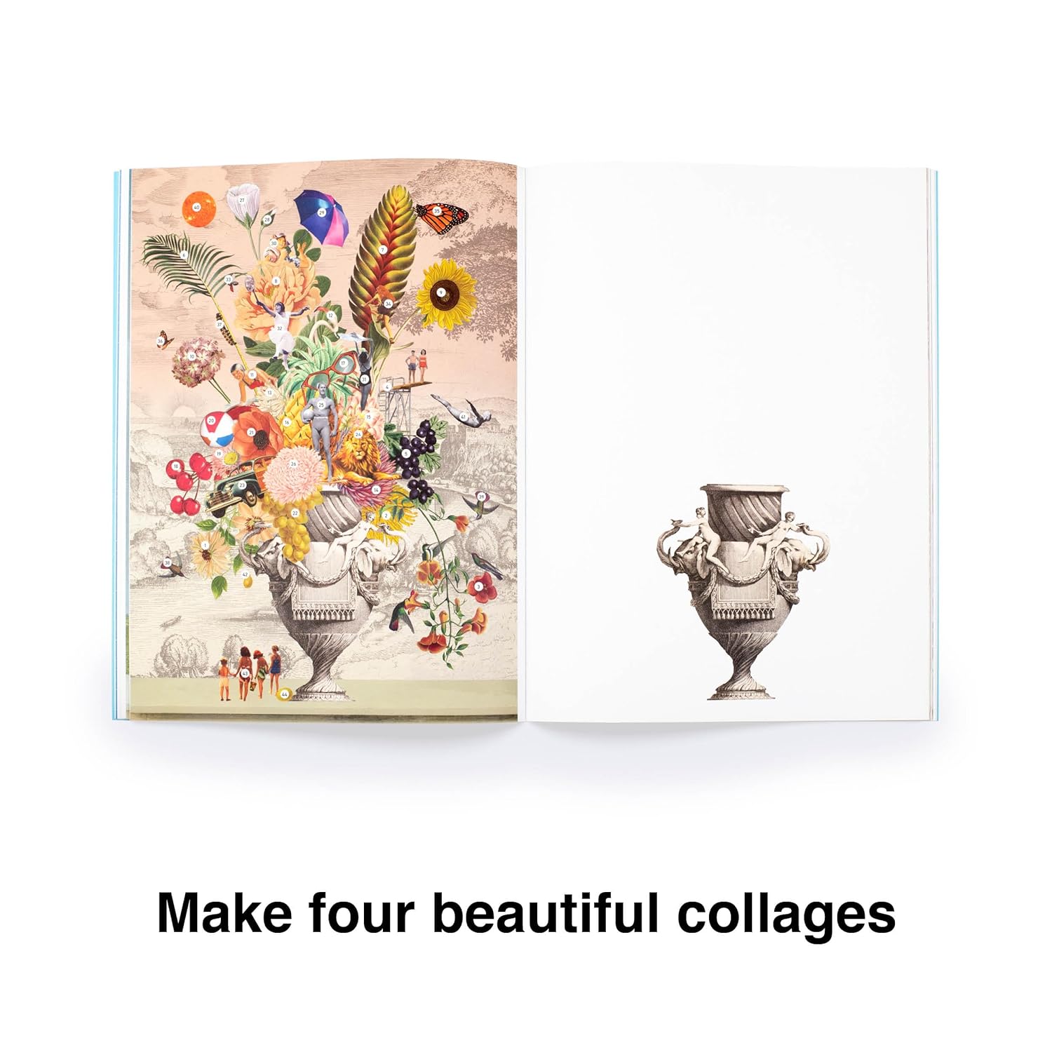 Four Seasons : Create Four Elegant Collages with the Images in this Surprising Kit