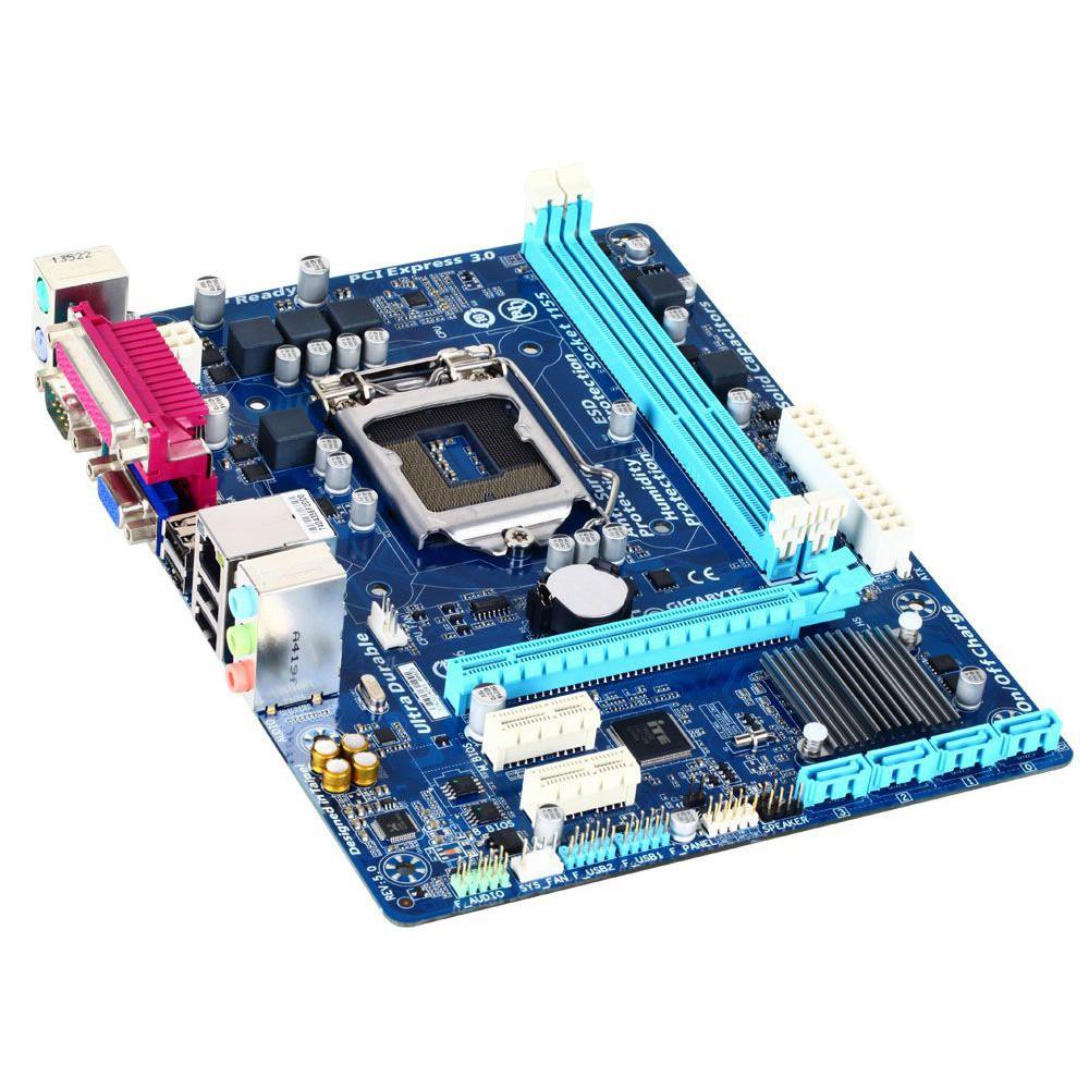 Mainboard Gigabyte Bo Mạch Gigabyte H61 - DS2 Renew Box ( BH 36 tháng )