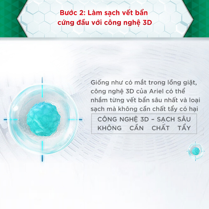 Nước Giặt Ariel giữ màu chai 2.4kg