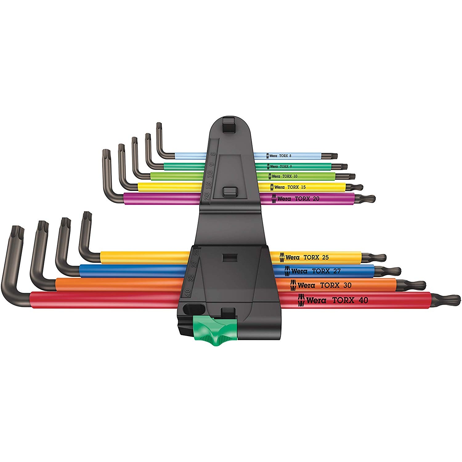 Bộ hoa thị dài nhiều màu sắc 967/9 TX XL Multicolour 1 Wera 05024480001