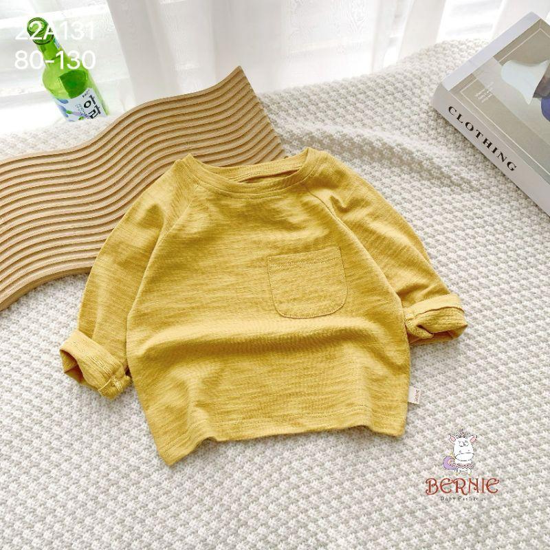 Áo phông dài tay cho bé , cotton xước mềm mại