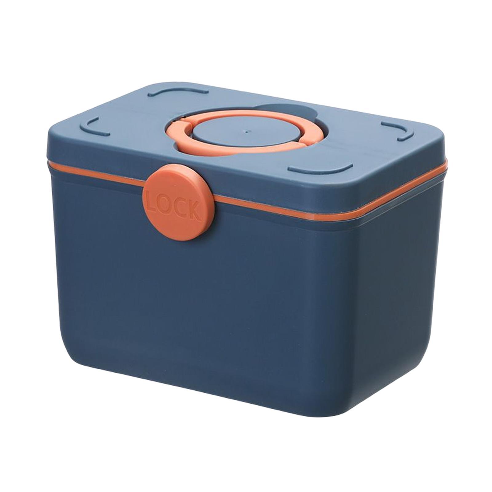 First Aid Kit Container Organizer Storage Box Container for Outdoor Office Car Camping