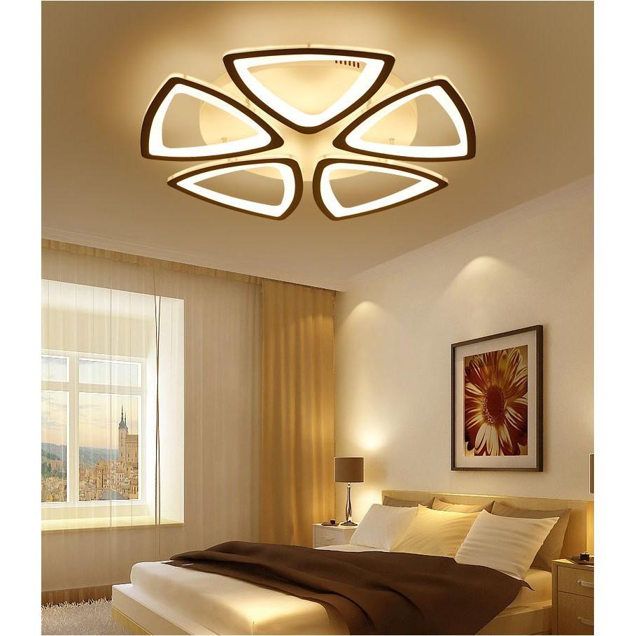 Đèn trần STYLE 3 chế độ ánh sáng hiện đại - kèm bóng LED chuyên dụng và điều khiển từ xa