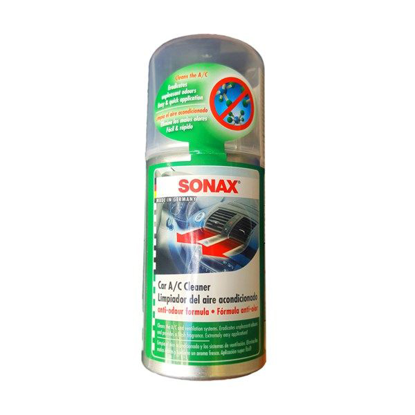 Chai khử mùi làm sạch dàn lạnh dạng hơi Sonax Car A/C Cleaner 323100 (100ml)