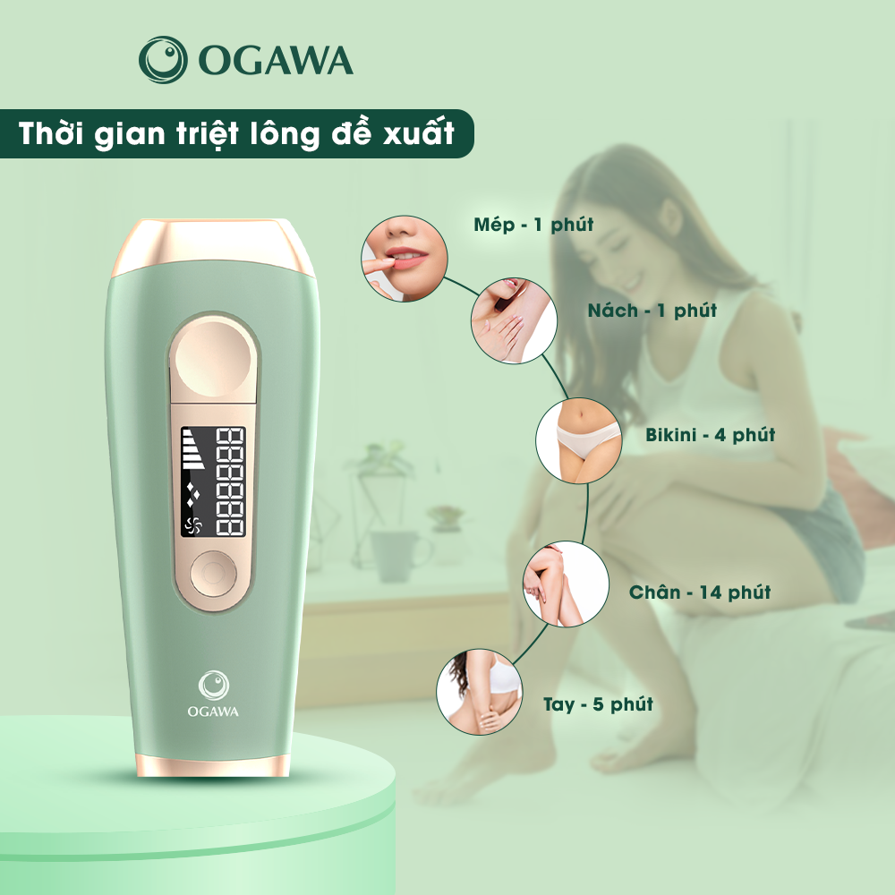 Thiết bị triệt lông cầm tay XPRE134 OGAWA Beauty - Hair Removal Device