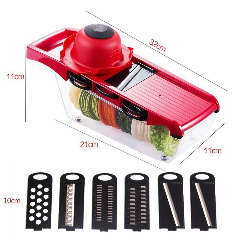 Bộ Dụng Cụ Cắt Gọt Rau Củ Quả Đa Năng 6in1 Máy Thái Rau Củ Quả Đa Năng