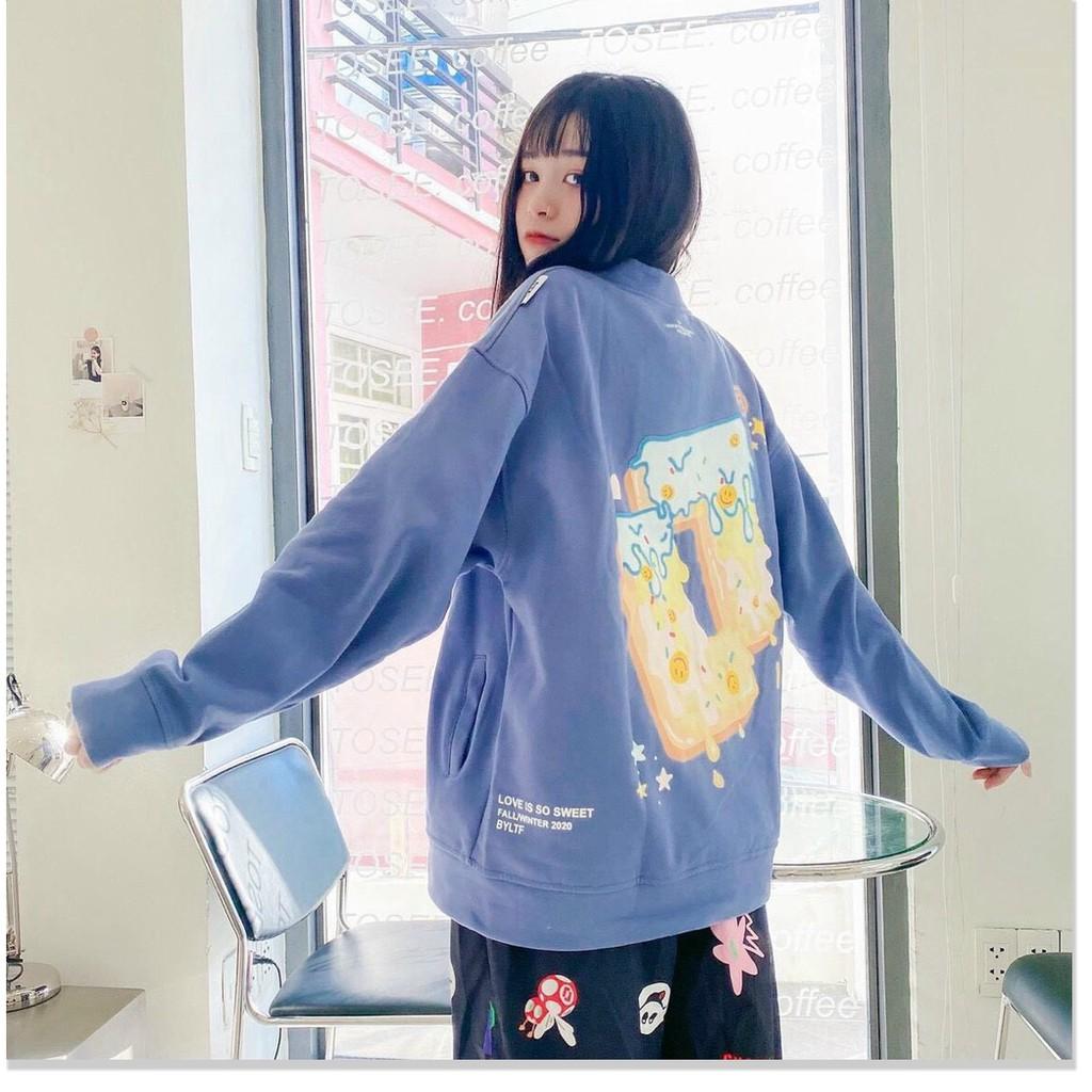 Áo khoác nỉ cardigan form rộng nút cúc siêu xinh cho các bạn nữ THỜI TRANG LANO STORE