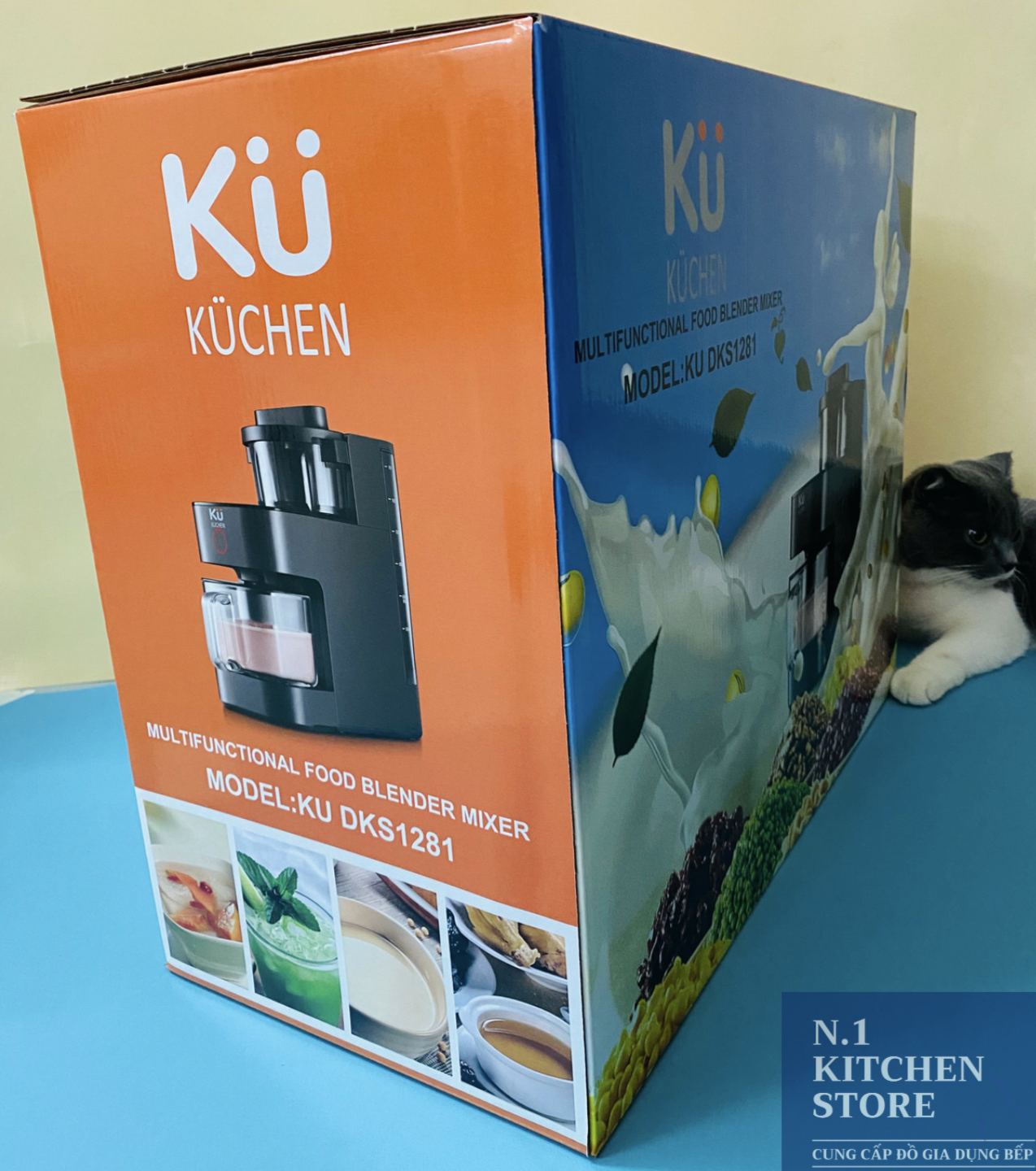 Máy sữa hạt đa năng KUCHEN DKS1281 - Hàng Chính Hãng