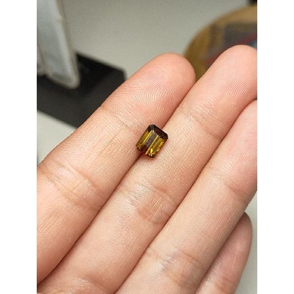 115 (h) Hạt Tourmaline Vàng Trà (THIÊN NHIÊN)