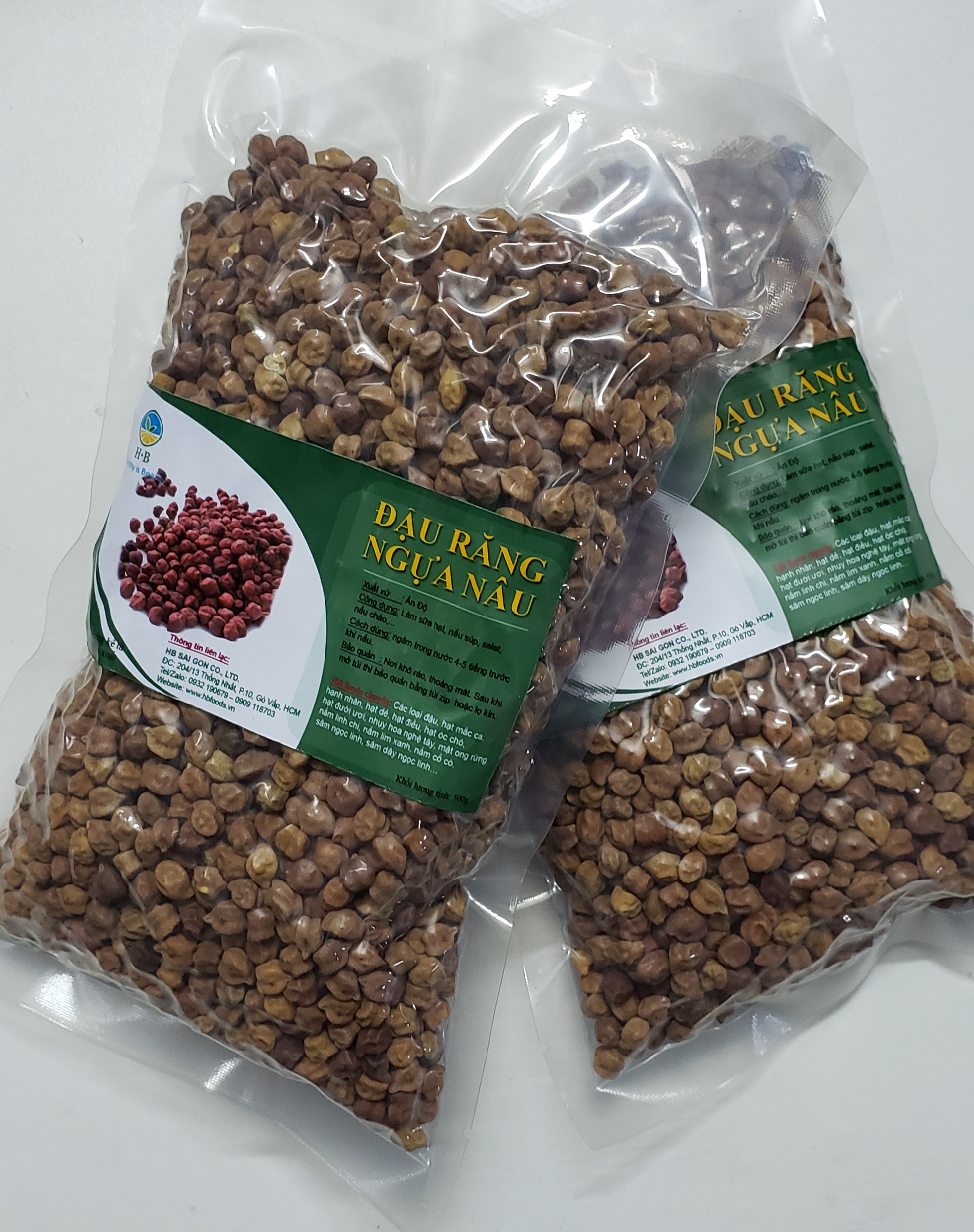 Đậu Răng Ngựa Nâu- Black Chickpeas - Ấn Độ, 500g