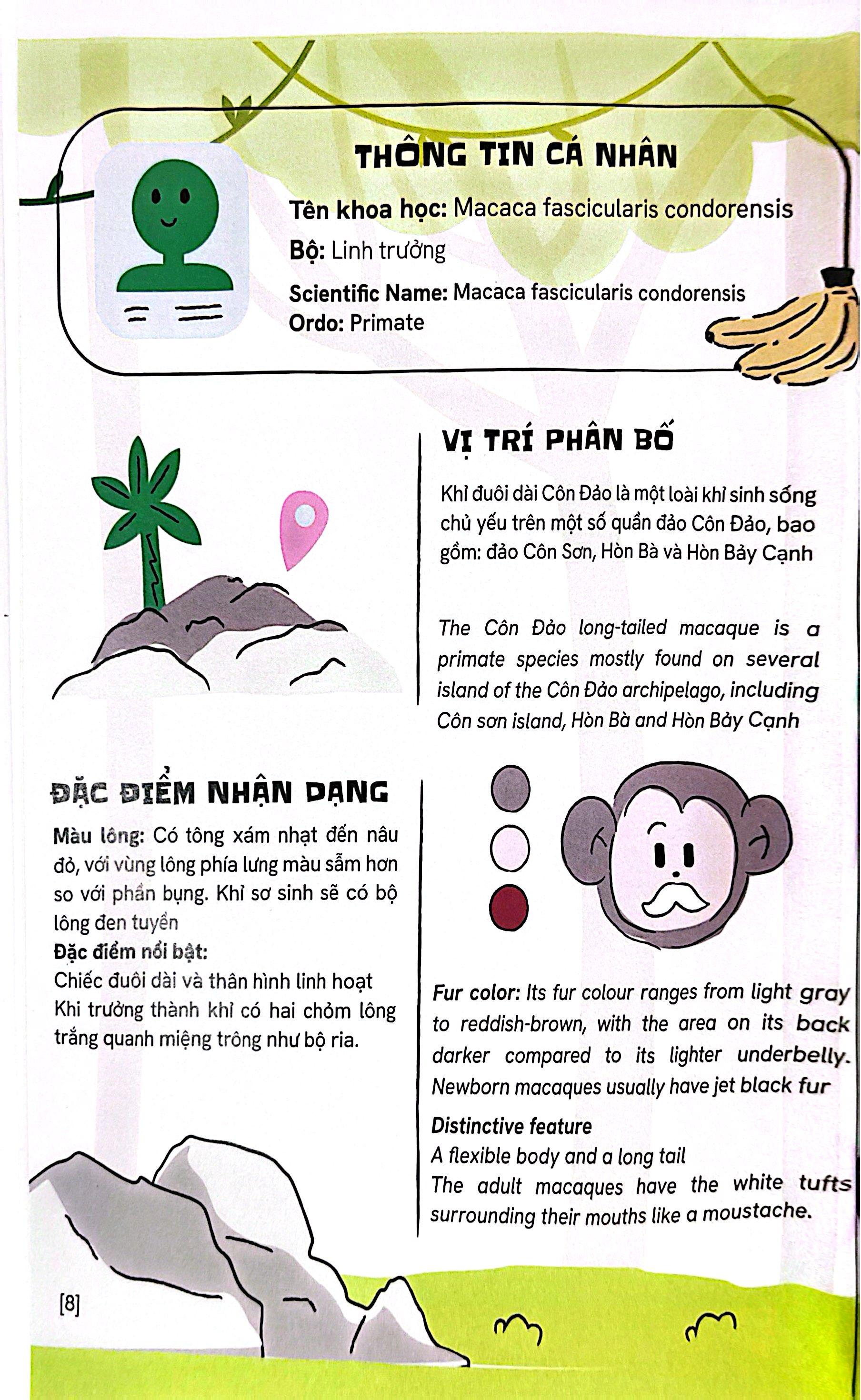 Sách - Một Số Loài Động Vật Đặc Hữu Và Bản Xứ Của Việt Nam - Endemic And Native Fauna Of Vietnam