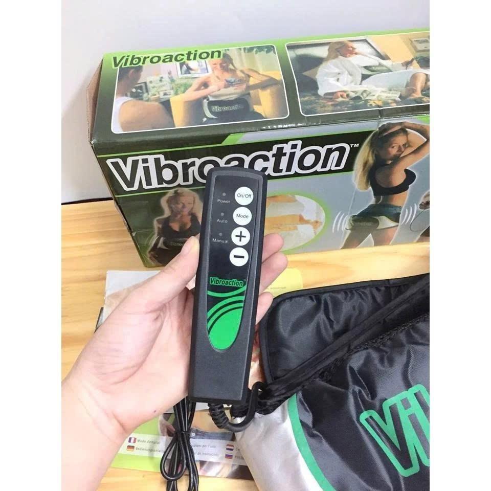 Đai Massage Vibro Action ĐAI LẠNH Rung và Giảm Mỡ Bụng, Massage Rung Giảm Đau Nhức Vai Gáy Chân Tay