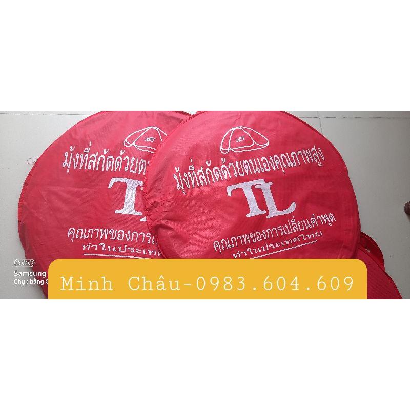 Mùng chụp tự bung Thái Lan 1,8m x 2m dập nổi công nghệ nhật