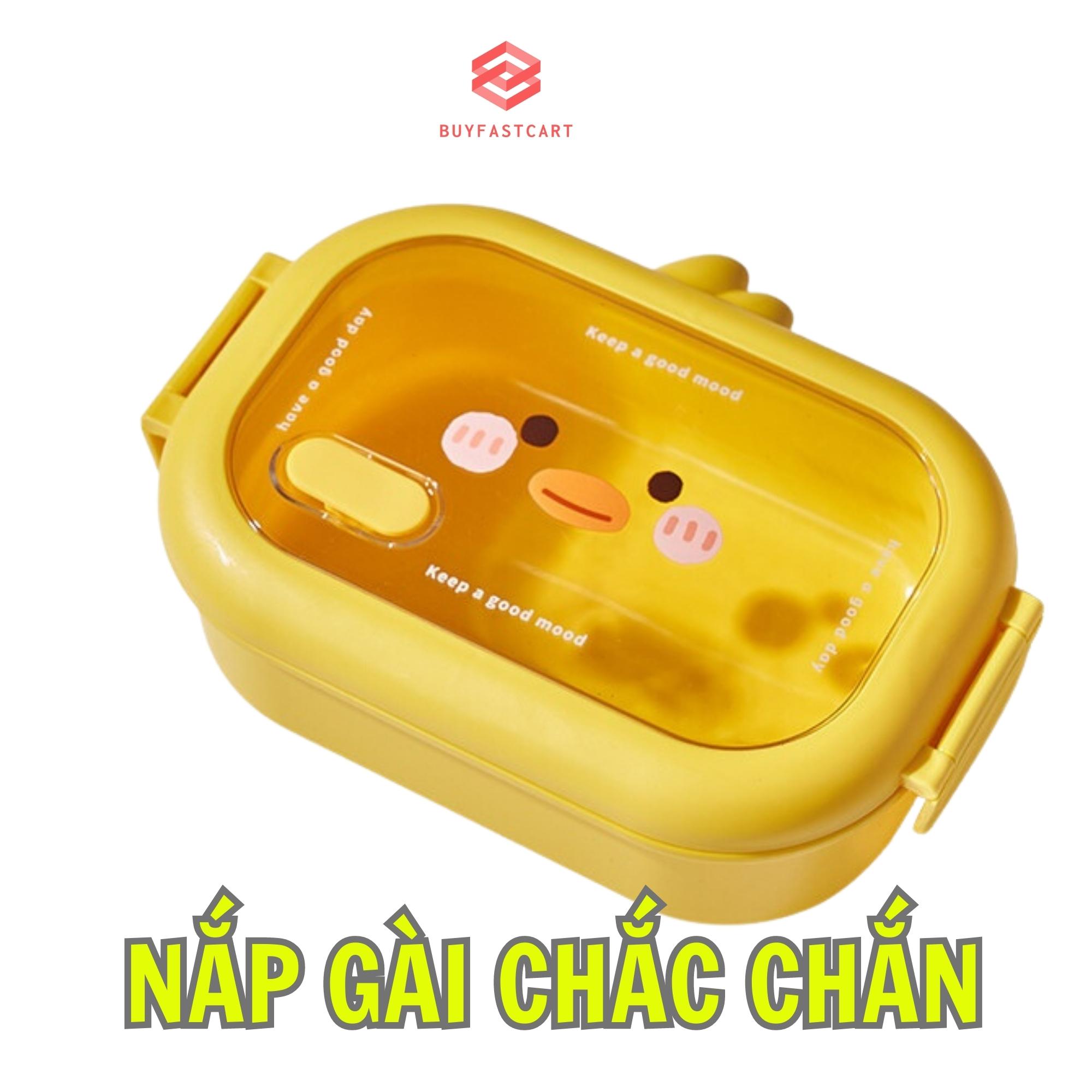 Hộp Cơm Giữ Nhiệt 2 Ngăn Lõi Inox, dung tích 950ml Buyfastcart C1: Sự Lựa Chọn Hoàn Hảo Cho Hội Quán Văn Phòng