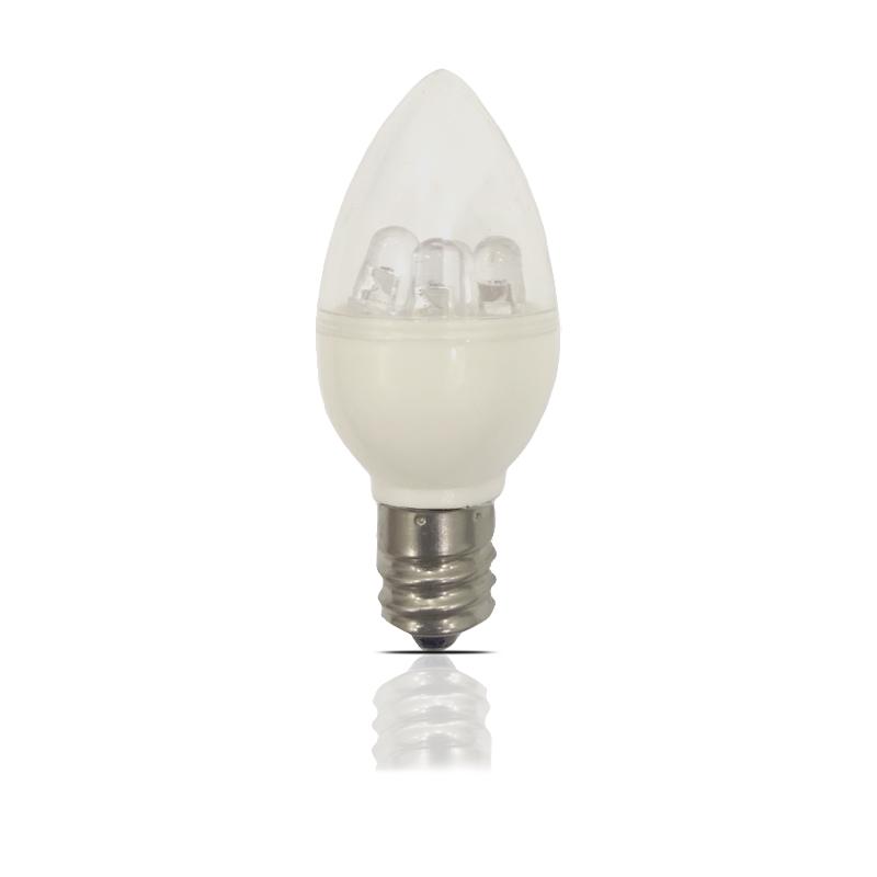 Bộ 10 Bóng Đèn LED Bulb Trái Ớt 1W Đổi Màu