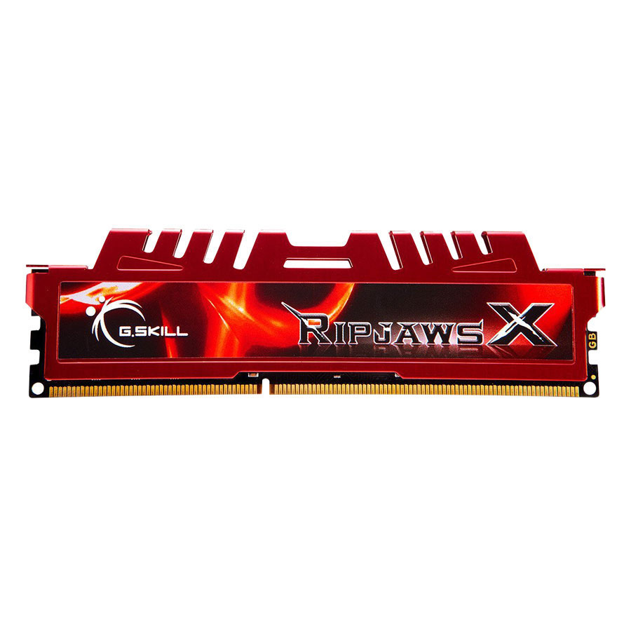 RAM PC G.Skill F3-12800CL10S-8GBXL RipjawsX 8GB DDR3 1600MHz UDIMM XMP - Hàng Chính Hãng