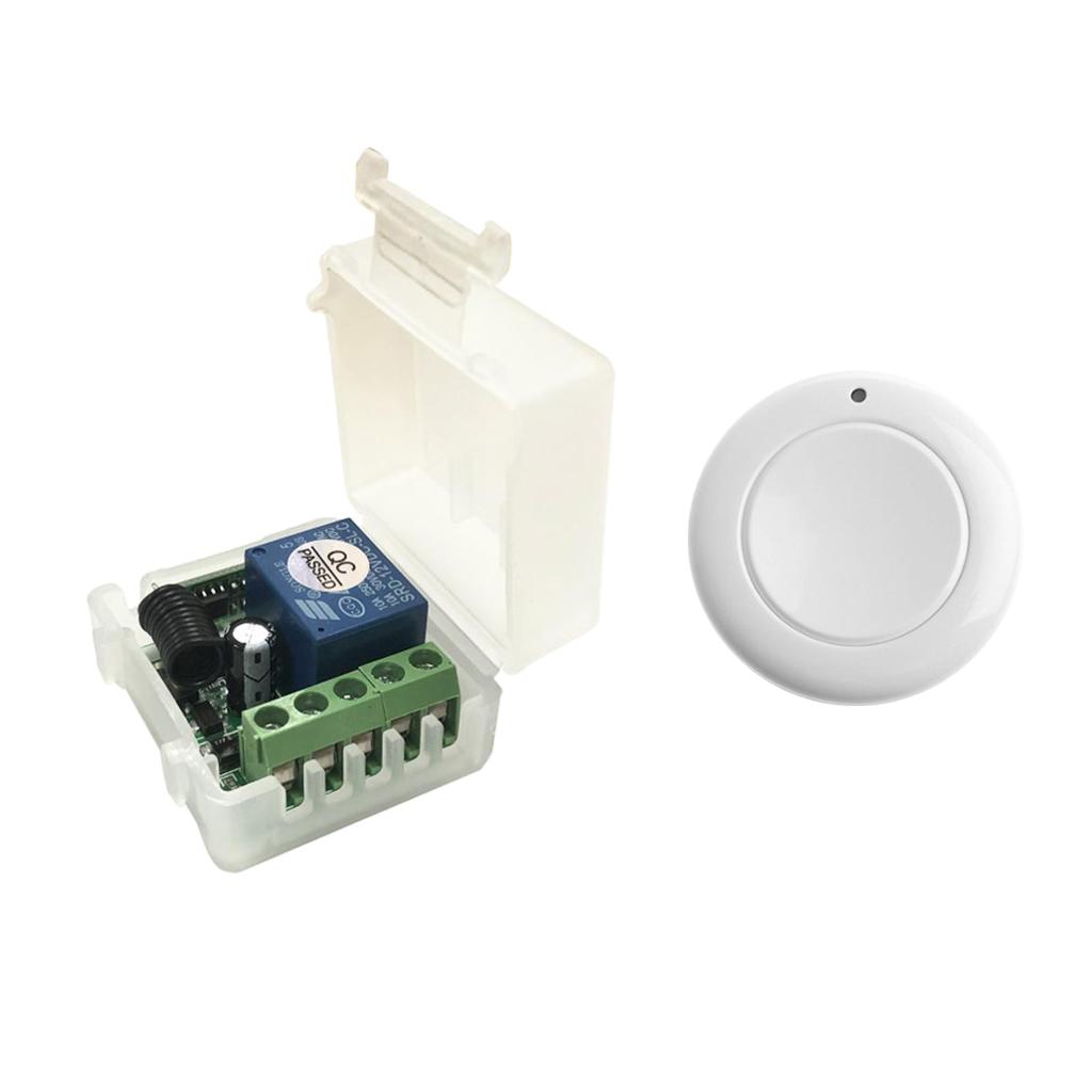 DC 12V 1 Channels Remote Control Switch Control Wireless RF Relay 1 Receiver With 1 Transmitter B