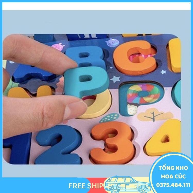 Montessori Cao Cấp Bảng Gỗ Ghép Hình + Câu Cá Cho Bé 7 In 1 (Đồ Chơi Gỗ - Đồ Chơi Giáo Dục - An Toàn - Thông Minh) - Vận Chuyển Miễn Phí Toàn Quốc