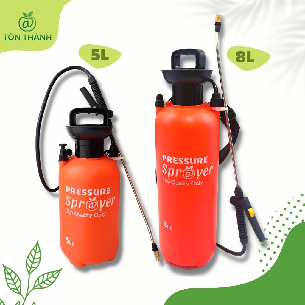 BÌNH XỊT SÂU TƯỚI CÂY 5L 8L PHUN SƯƠNG AAA PRESSURE SPRAYER