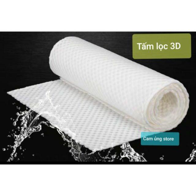 TẤM LỌC NƯỚC 3D CHO BỂ CÁ - VẢI LỌC NƯỚC BỂ CÁ