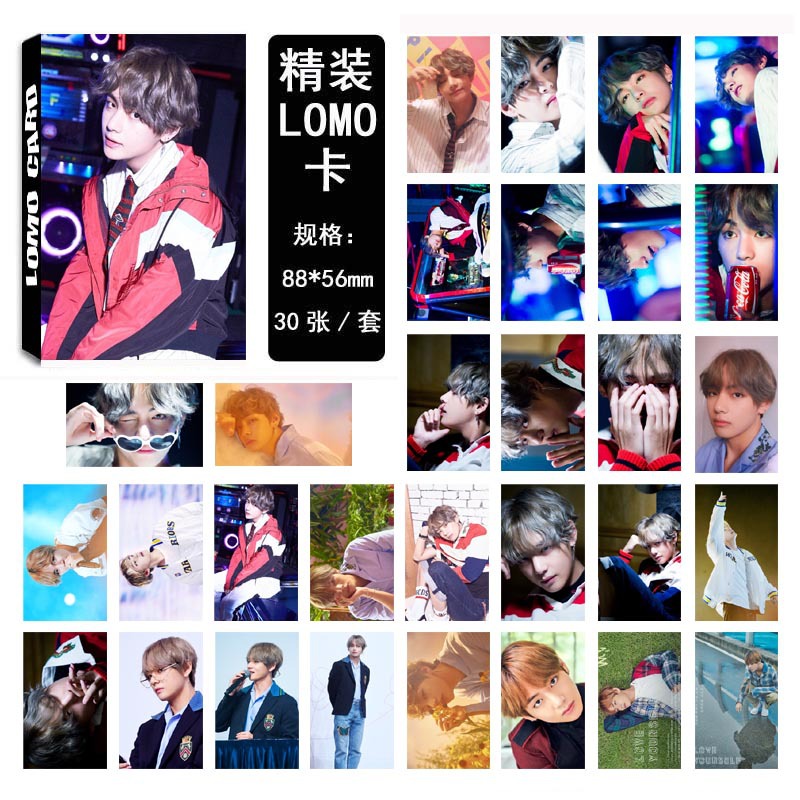 Lomo card V BTS