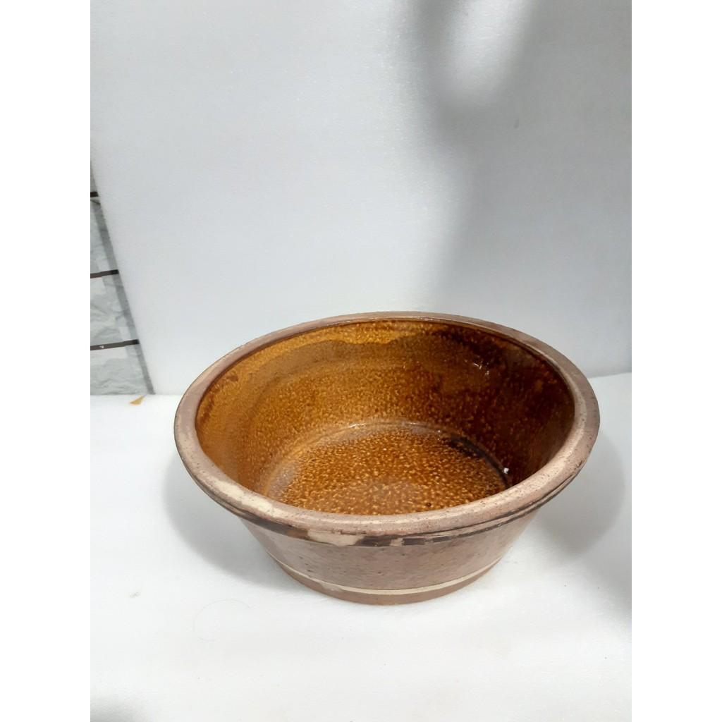 Chậu sành đựng đồ C10*R26 cm
