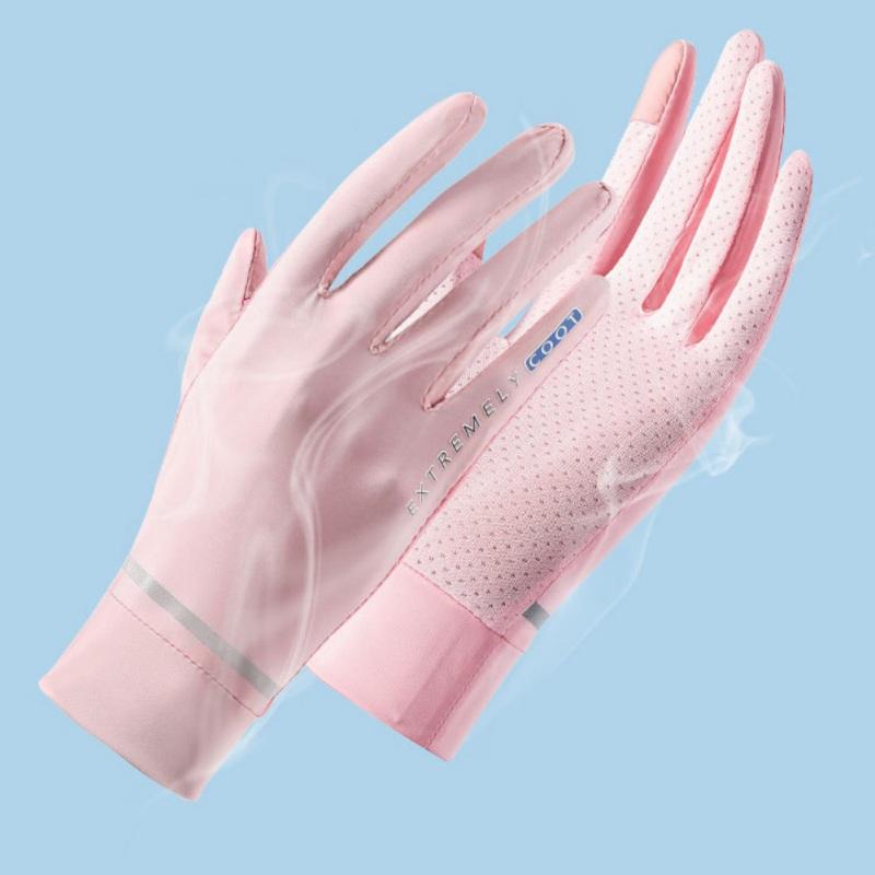 Găng tay đi xe đạp màn hình cảm ứng Chống trượt Full ngón khi lái xe máy Găng tay làm mát mùa hè Color: L2