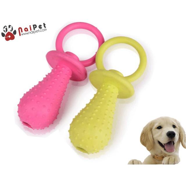 Đồ Chơi Cao Su Hình Núm Ti Cho Thú Cưng - Lida Pet Shop