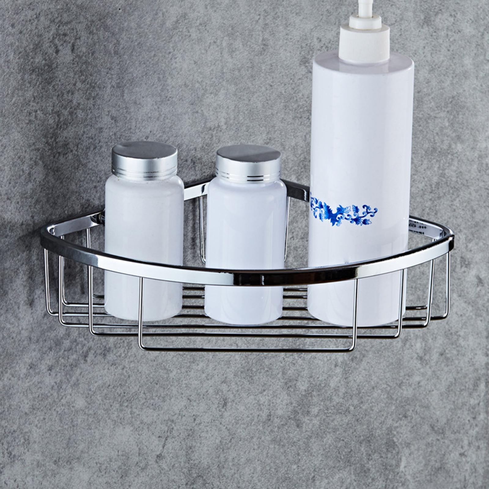 Wall Mount Bathroom Corner Shelf Bathtub Floating Shelves for Balcony Toilet