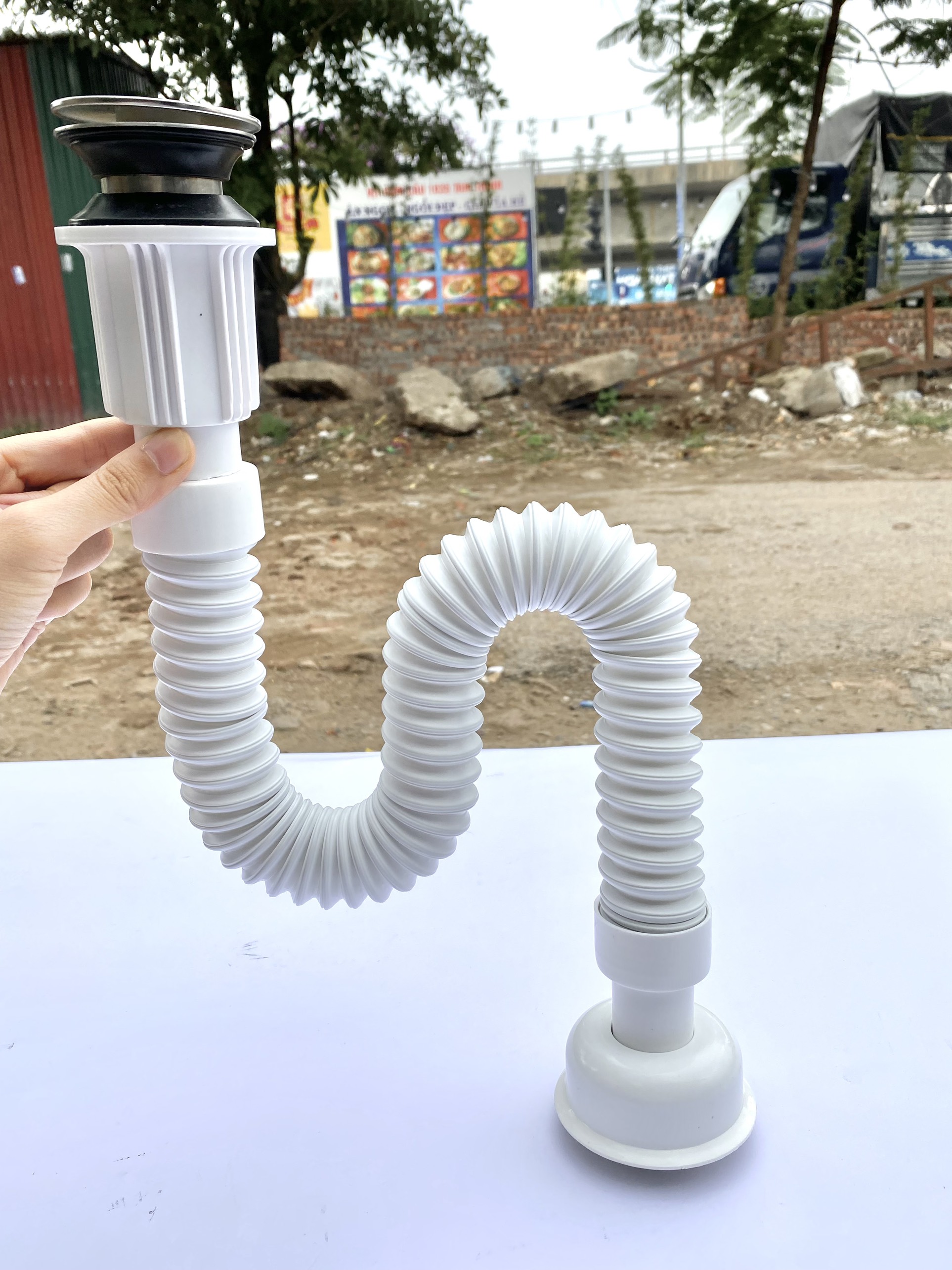 Xiphong nhấn thoát nước chậu rửa mặt Nhựa ABS sun đầu Inox TOKOSHI giá rẻ