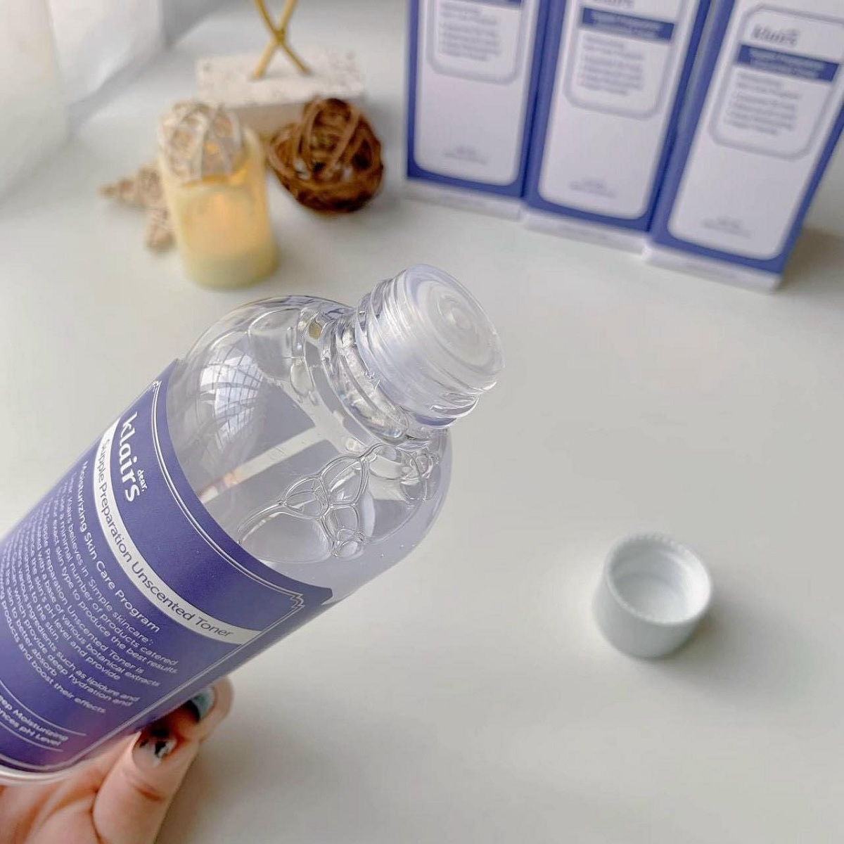 Nước hoa hồng chống viêm không mùi Klairs Supple Preparation Unscented Toner 180ml