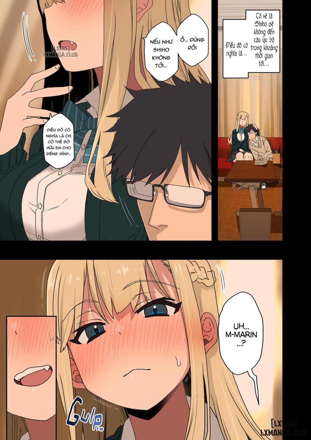 bí mật hư hỏng của tôi với tiền bối chapter 4 24