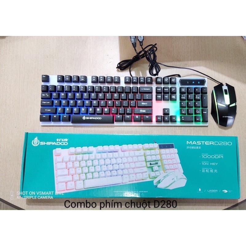 Combo phím chuột D280