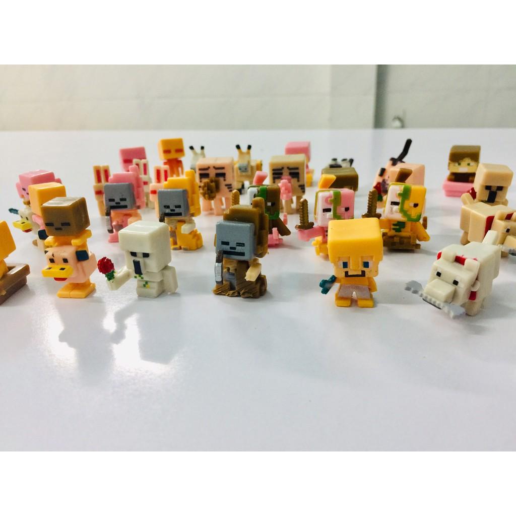 Bộ 36 nhân vật mô hình mini figure Minecraft mẫu 4 cực đẹp