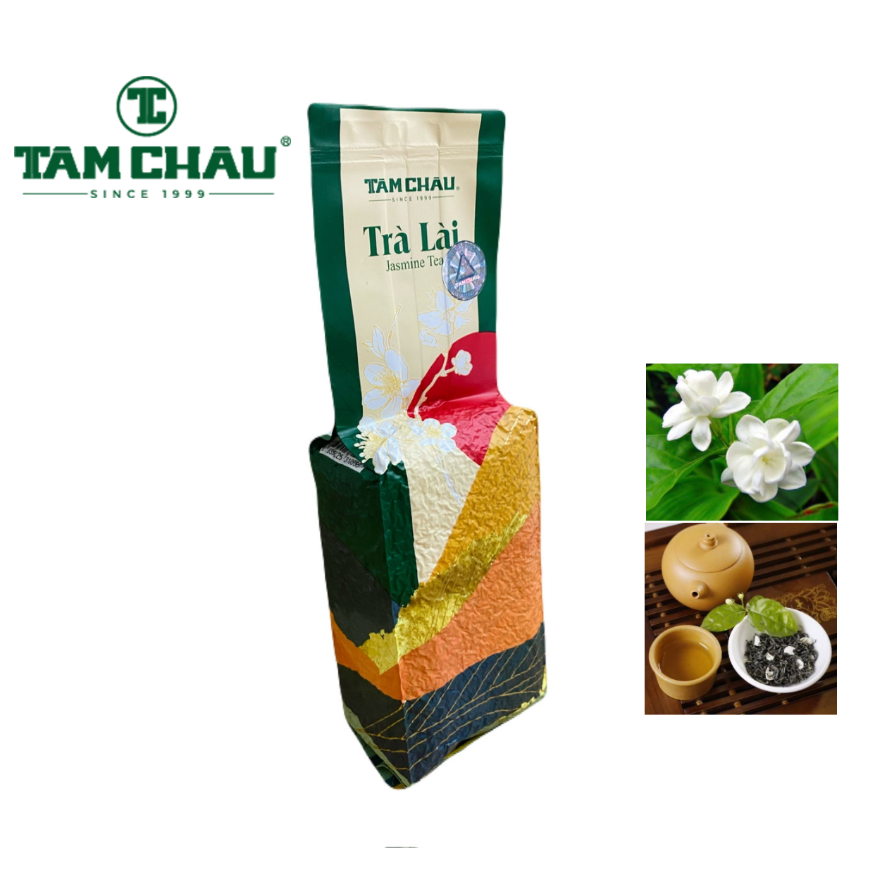 Combo 2 gói trà lài Thượng hạng Tâm Châu