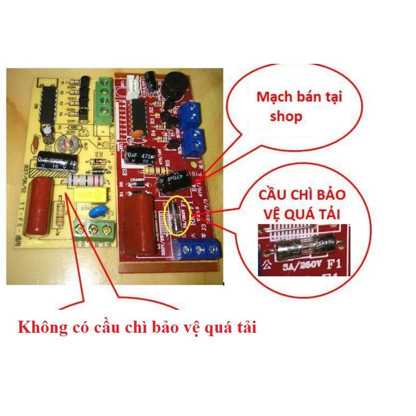 Combo 5 bộ mạch quạt điều khiển từ xa -LOẠI 1 CÓ IC BẢO VỆ BẢO HÀNH UY TÍN 1 ĐỔI 1