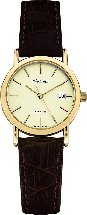 Đồng hồ nữ dây da Adriatica A3159.1211Q